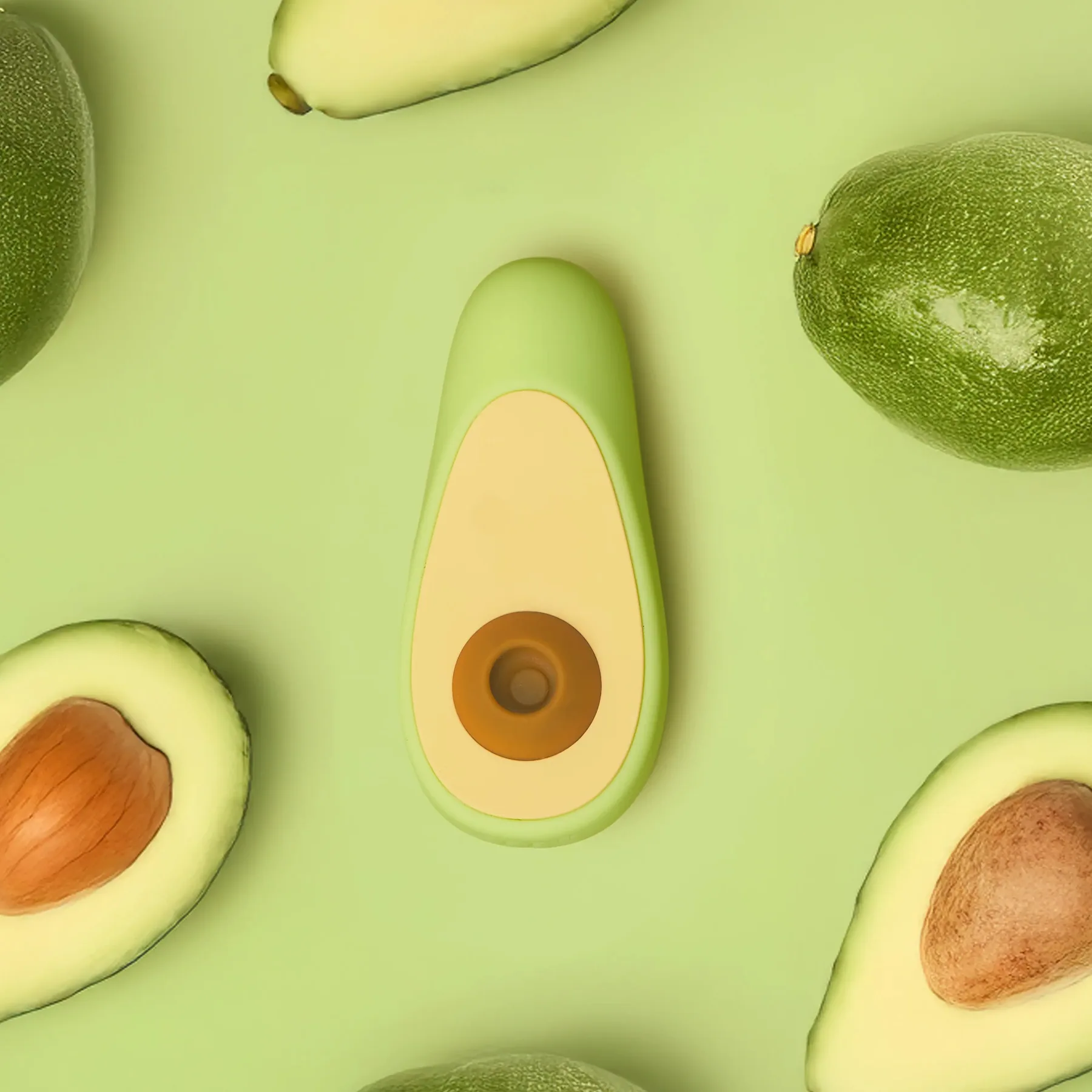 Avocado Sex Toy — vista frontale