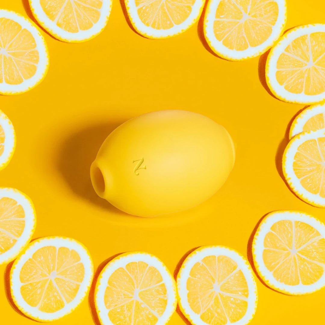 Lemon clitoral vibrator — front