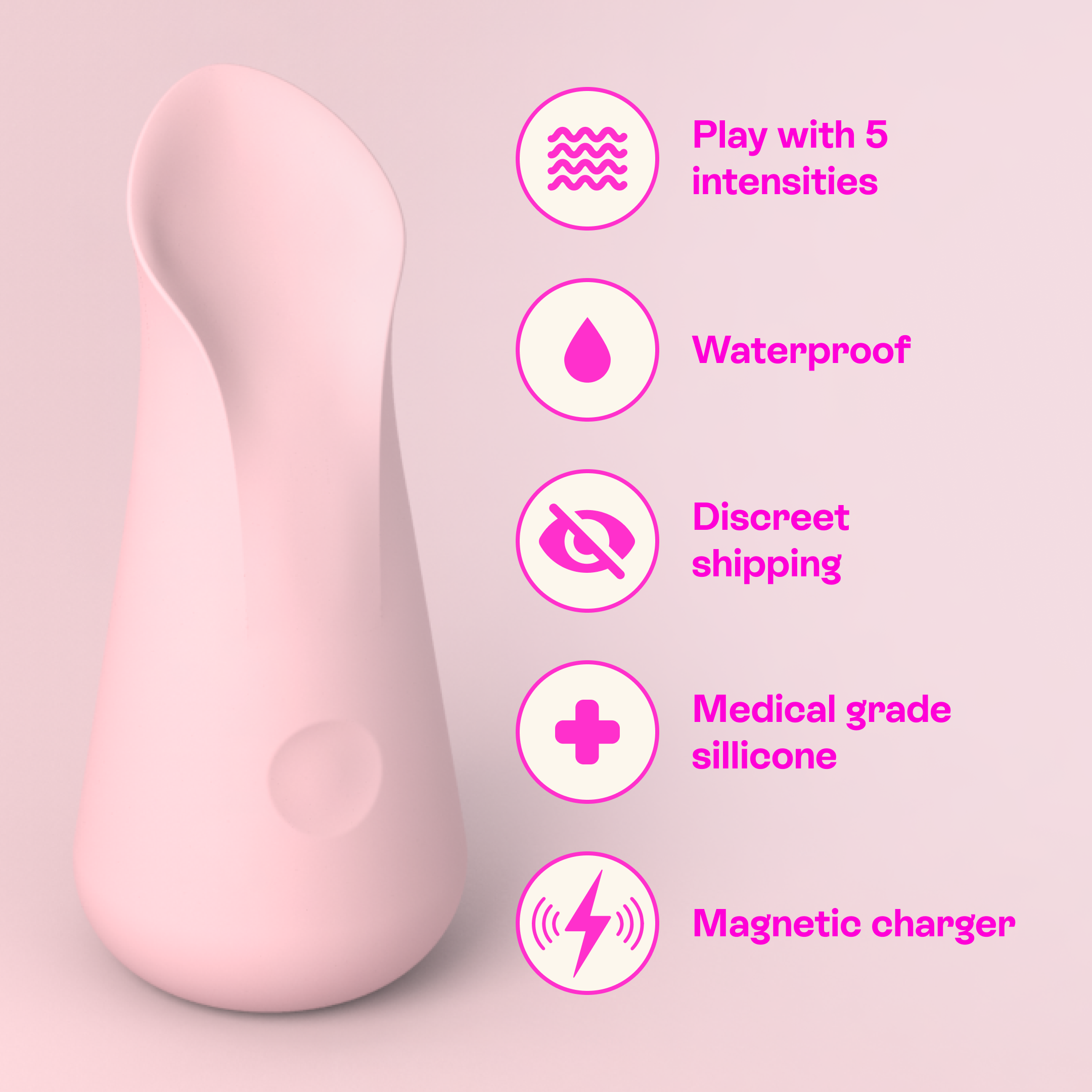 Uno vibrator — detail